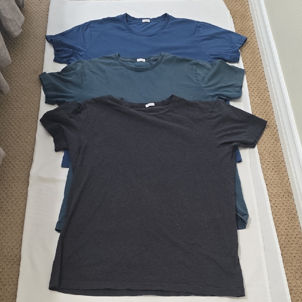 Son Of A Tylor Men's Essential T-Shirt Set Of 3 SIZE L MISSING. SEE MEASUREMENTS